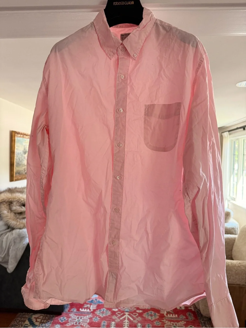 J. Crew Light Pink Button-Down Shirt